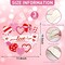 Paintable Valentines Ornaments 3 Sets, Wooden Valentines Ornaments to Paint, Unfinished Love Signs Wreaths Wood Crafts for Painting, Wooden Cutouts DIY Wood Crafts for Kids Adults Door Decor